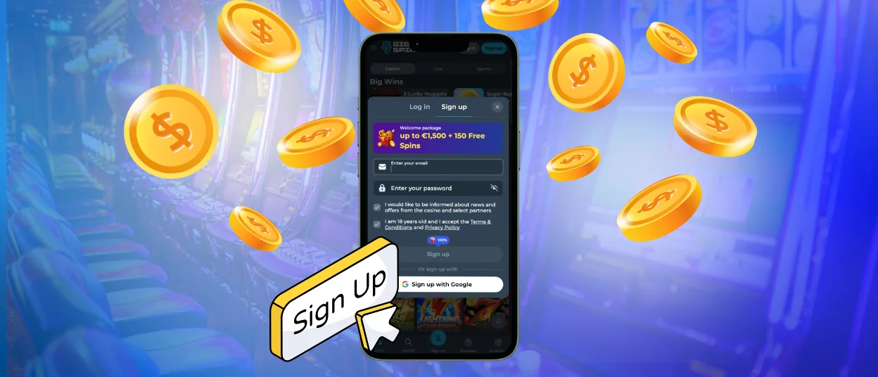 gigaspinz Login